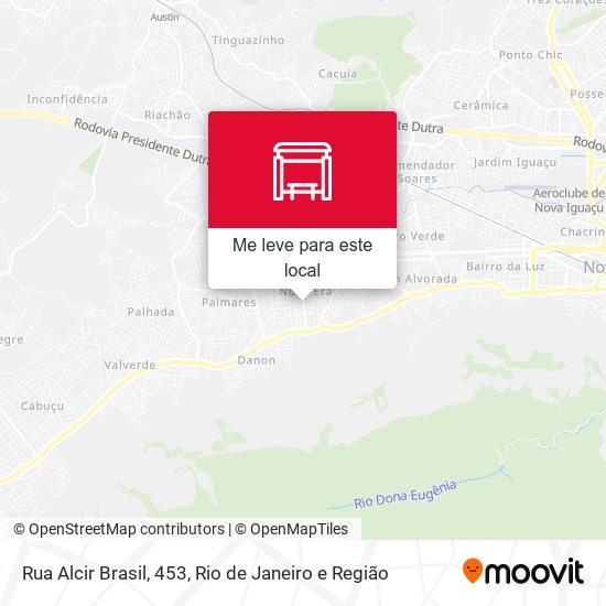 Rua Alcir Brasil, 453 mapa