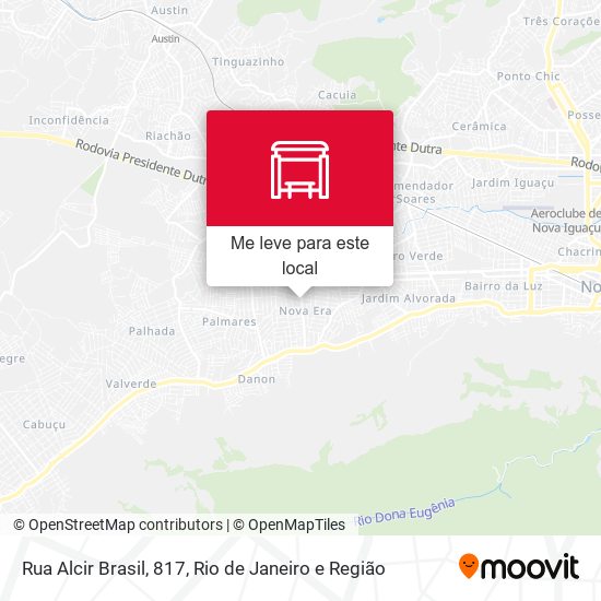 Rua Alcir Brasil, 817 mapa