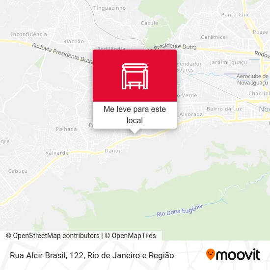 Rua Alcir Brasil, 122 mapa