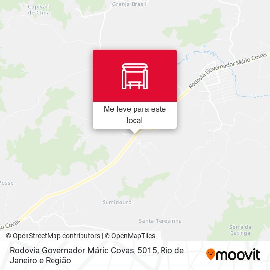 Rodovia Governador Mário Covas, 5015 mapa