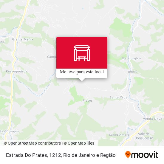Estrada Do Prates, 1212 mapa