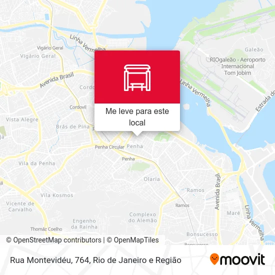 Rua Montevidéu, 764 mapa