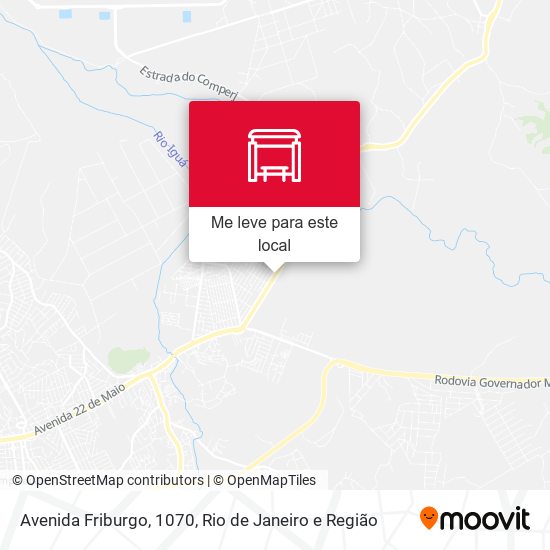 Avenida Friburgo, 1070 mapa