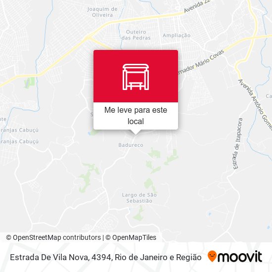 Estrada De Vila Nova, 4394 mapa