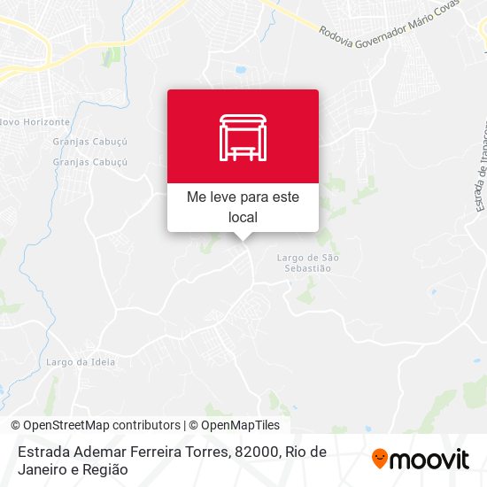 Estrada Ademar Ferreira Torres, 82000 mapa