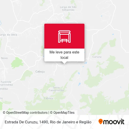 Estrada De Curuzu, 1490 mapa