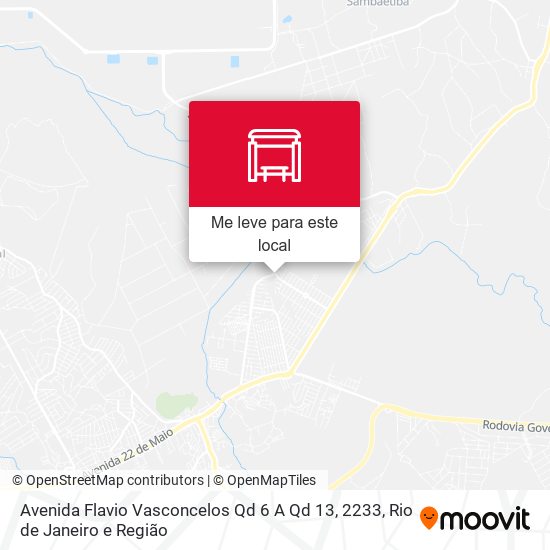 Avenida Flavio Vasconcelos Qd 6 A Qd 13, 2233 mapa