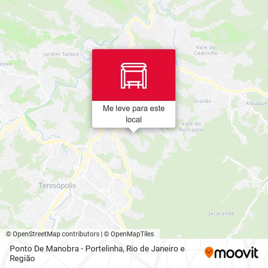 Ponto De Manobra - Portelinha mapa