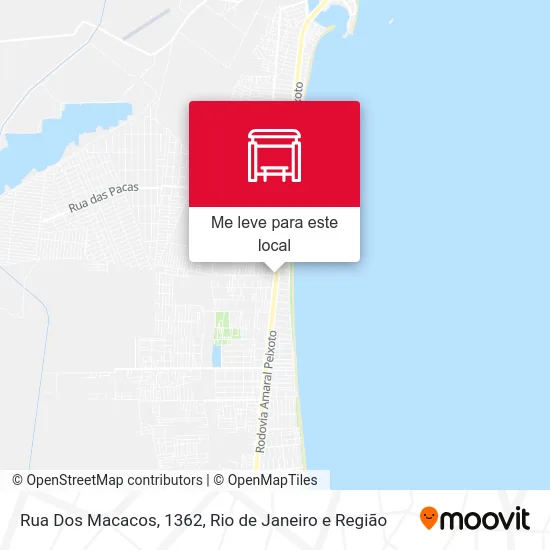 Rua Dos Macacos, 1362 mapa