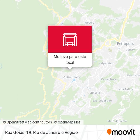 Rua Goiás, 19 mapa