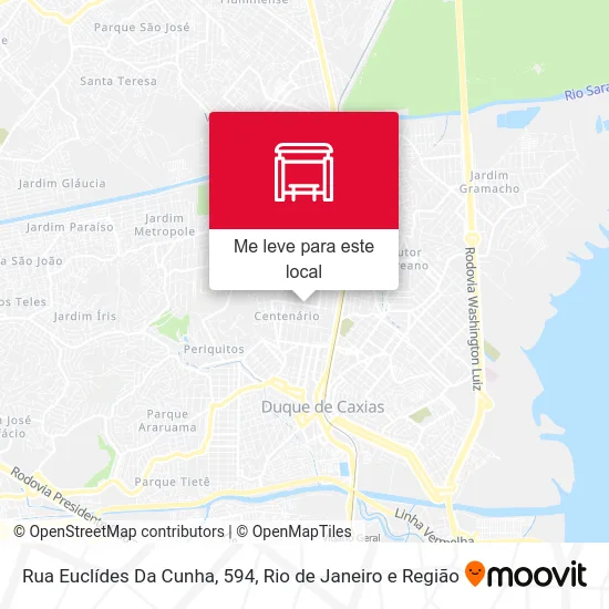Rua Euclídes Da Cunha, 594 mapa