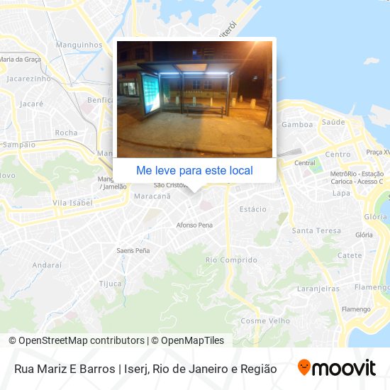 Rua Mariz E Barros | Iserj mapa