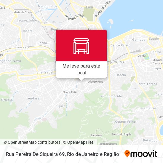Rua Pereira De Siqueira 69 mapa