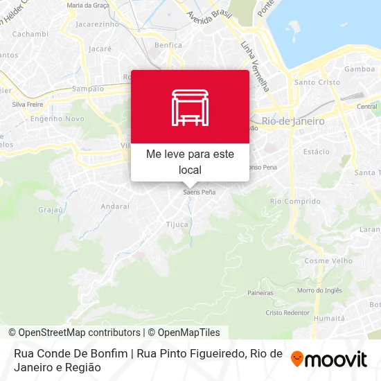Rua Conde De Bonfim | Rua Pinto Figueiredo mapa