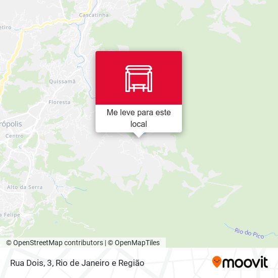 Rua Dois, 3 mapa