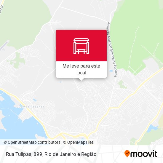 Rua Tulipas, 899 mapa