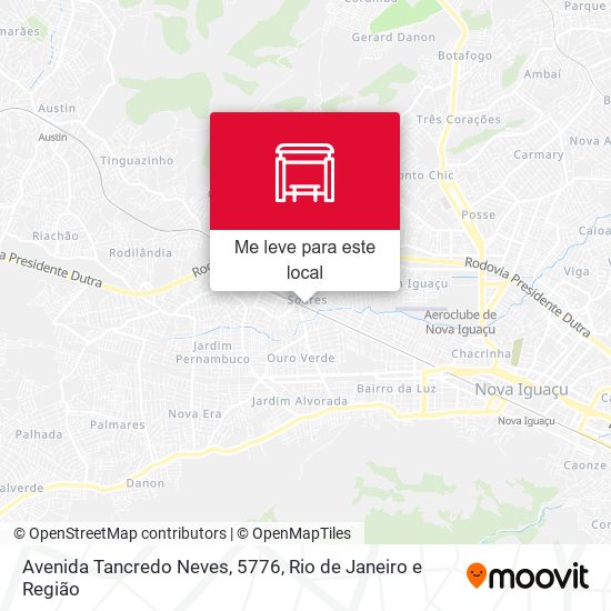 Avenida Tancredo Neves, 5776 mapa