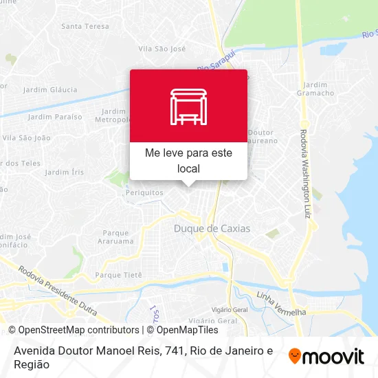 Avenida Doutor Manoel Reis, 741 mapa