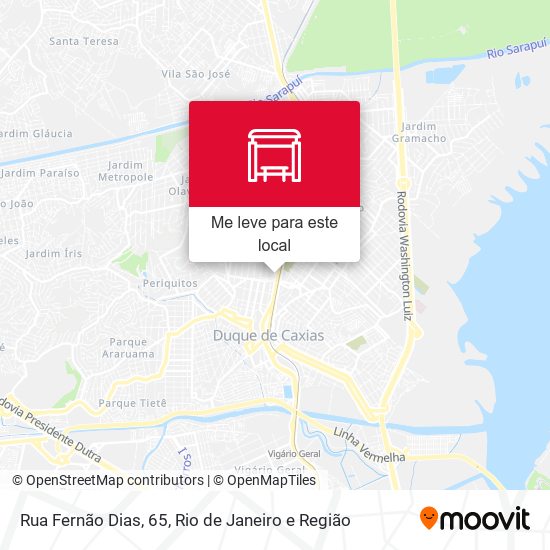 Rua Fernão Dias, 65 mapa