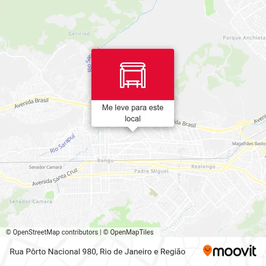 Rua Pôrto Nacional 980 mapa