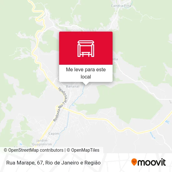 Rua Marape, 67 mapa