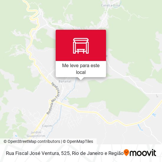 Rua Fiscal José Ventura, 525 mapa