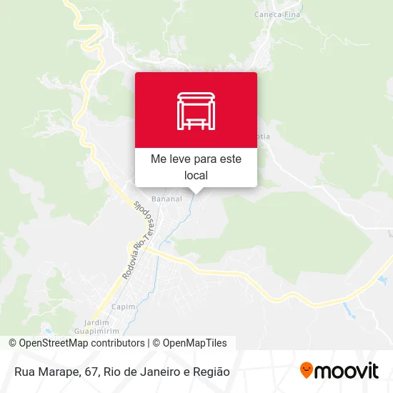 Rua Marape, 67 mapa