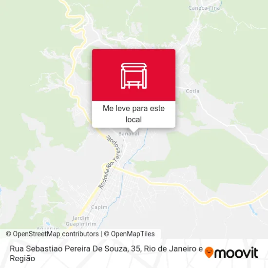 Rua Sebastiao Pereira De Souza, 35 mapa