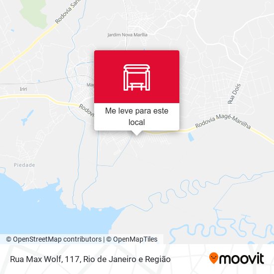 Rua Max Wolf, 117 mapa