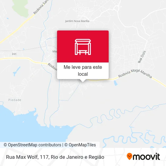 Rua Max Wolf, 117 mapa
