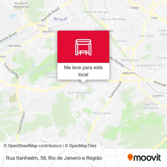 Rua Itanhaém, 58 mapa