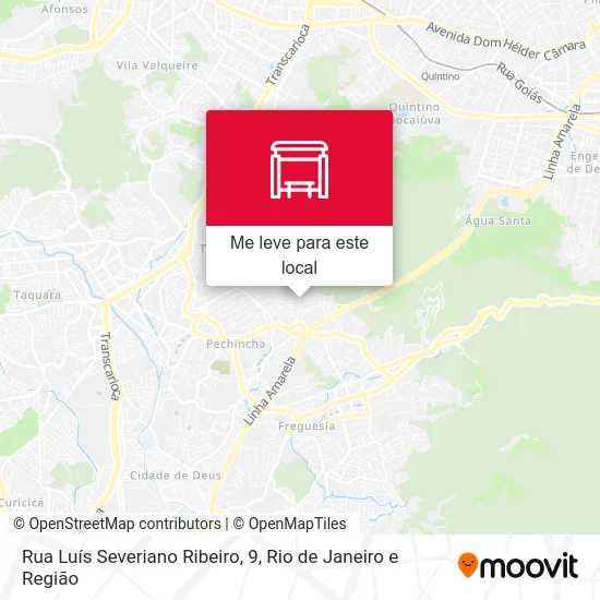 Rua Luís Severiano Ribeiro, 9 mapa