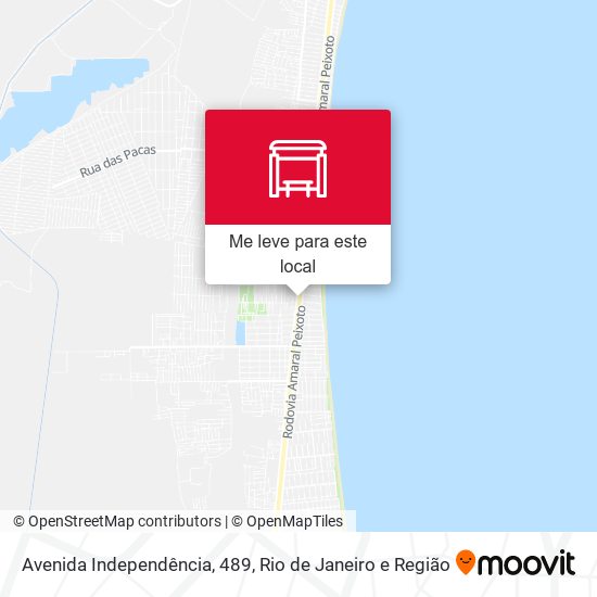 Avenida Independência, 489 mapa