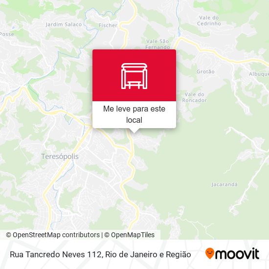 Rua Tancredo Neves 112 mapa