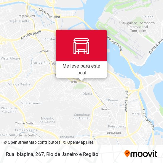 Rua Ibiapina, 267 mapa