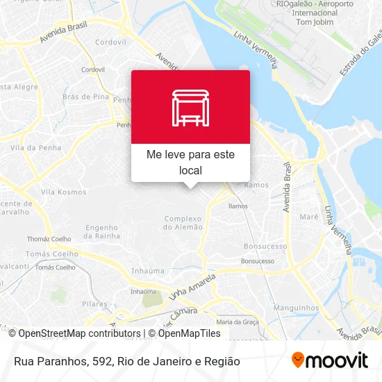 Rua Paranhos, 592 mapa