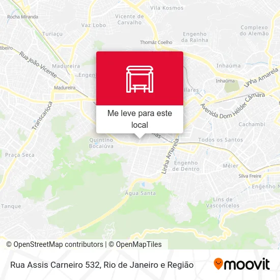 Rua Assis Carneiro 532 mapa