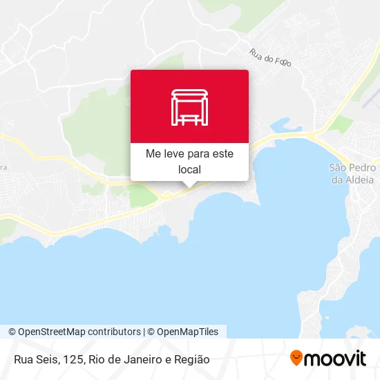 Rua Seis, 125 mapa