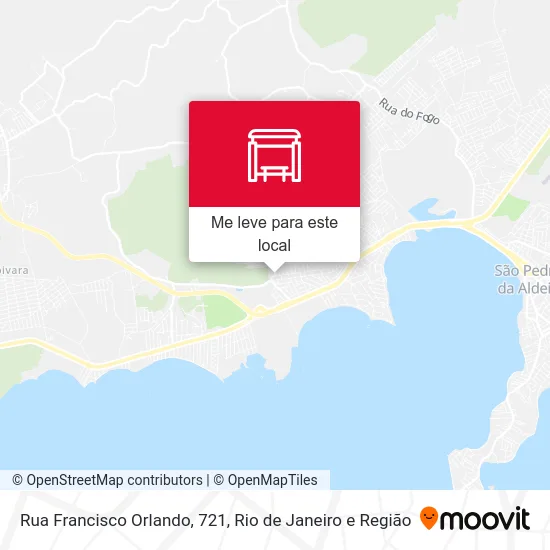 Rua Francisco Orlando, 721 mapa
