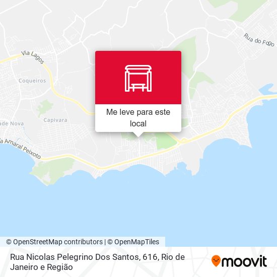 Rua Nicolas Pelegrino Dos Santos, 616 mapa
