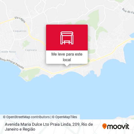 Avenida Maria Dulce Lto Praia Linda, 209 mapa