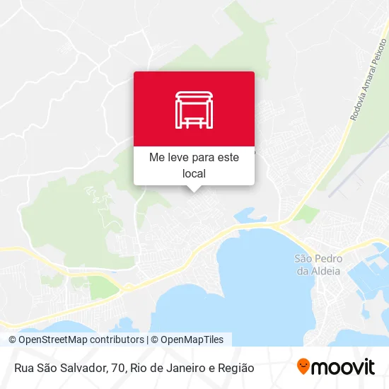 Rua São Salvador, 70 mapa