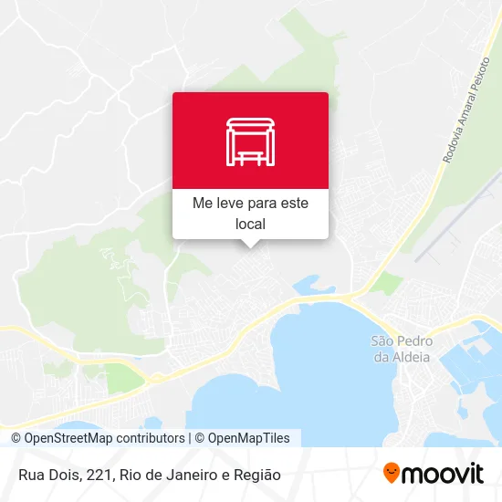 Rua Dois, 221 mapa