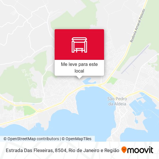 Estrada Das Flexeiras, 8504 mapa