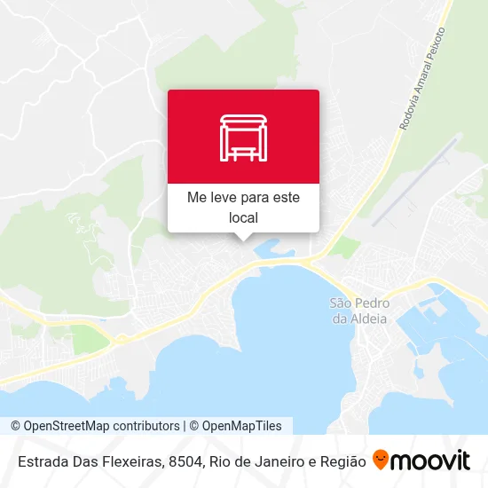 Estrada Das Flexeiras, 8504 mapa