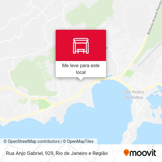 Rua Anjo Gabriel, 929 mapa
