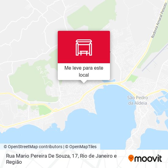 Rua Mario Pereira De Souza, 17 mapa