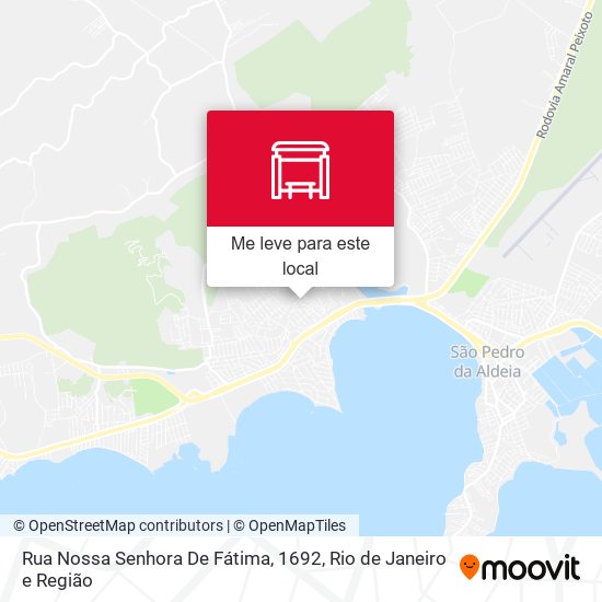 Rua Nossa Senhora De Fátima, 1692 mapa