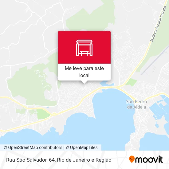 Rua São Salvador, 64 mapa