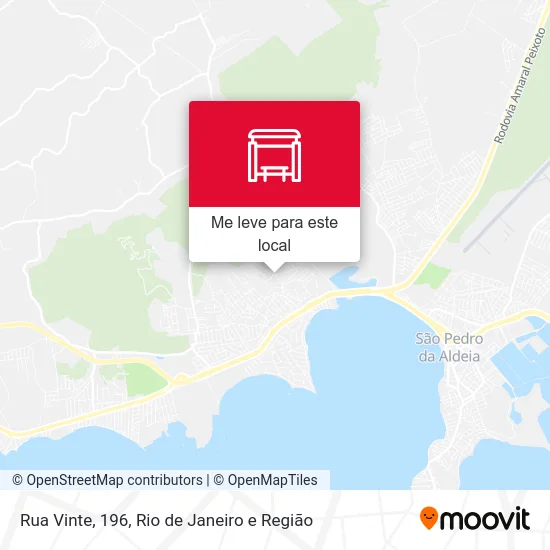 Rua Vinte, 196 mapa